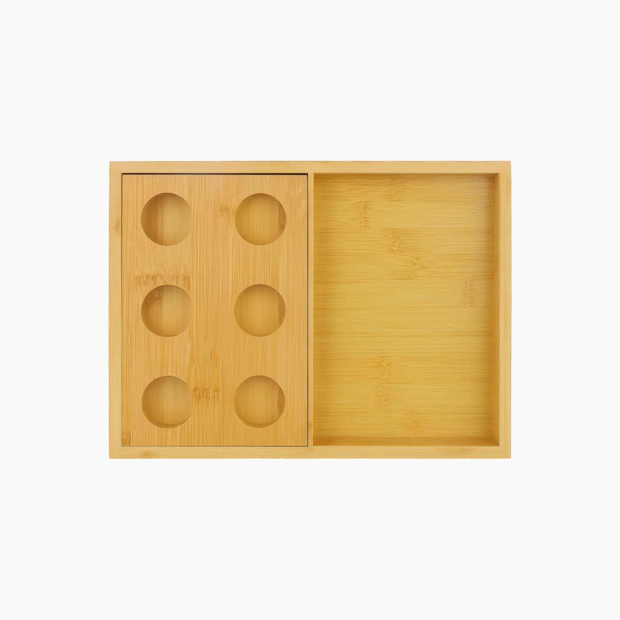 Sen spa bamboo tray 6 holes