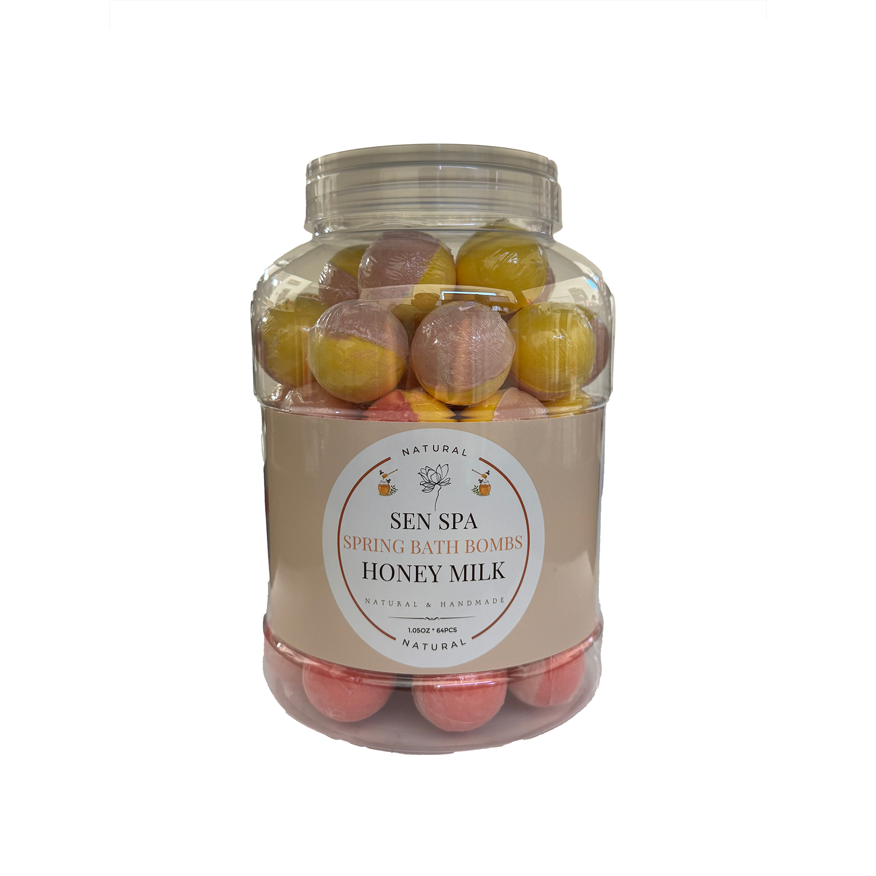 Sen spa bath bomb milk & honey - spa treatment