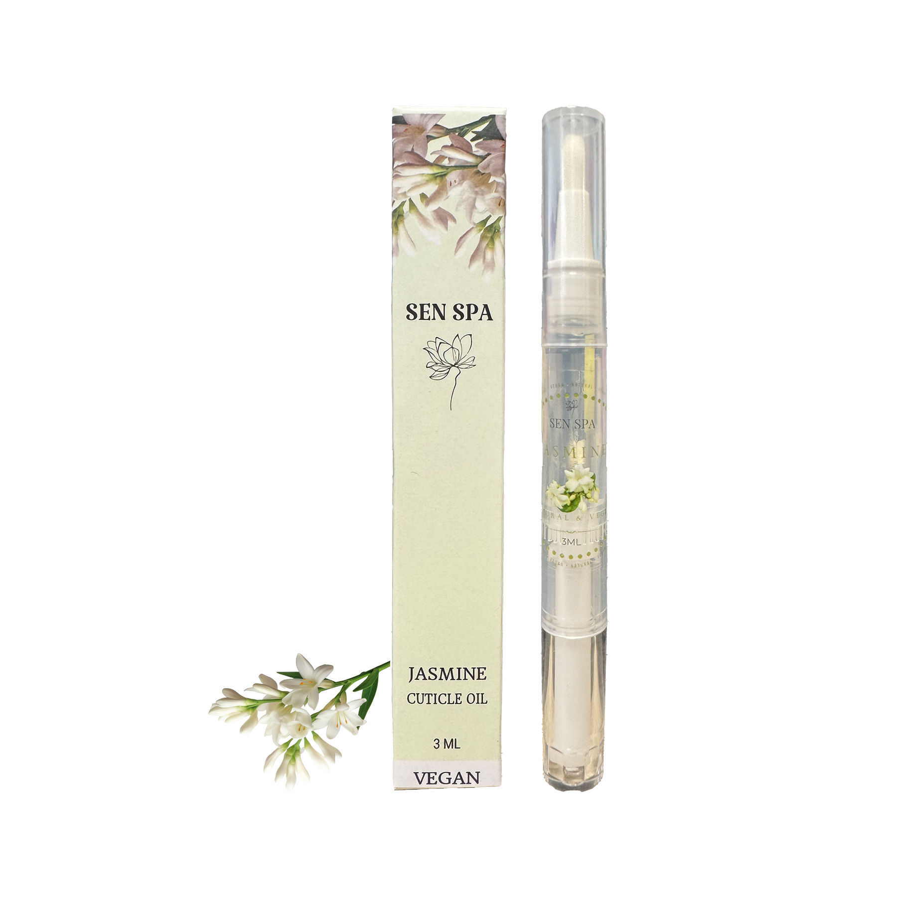 Sen spa cuticle oil pen - buy 1 get 1 - jasmine - cuticle
