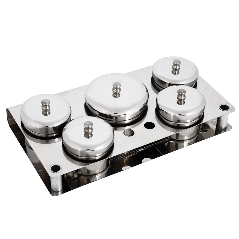 Sen spa stainless steel liquid cup set 5 in 1 - spa