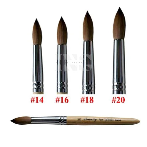Serenity Pure Kolinsky Brush #18 - Nail Art Brush