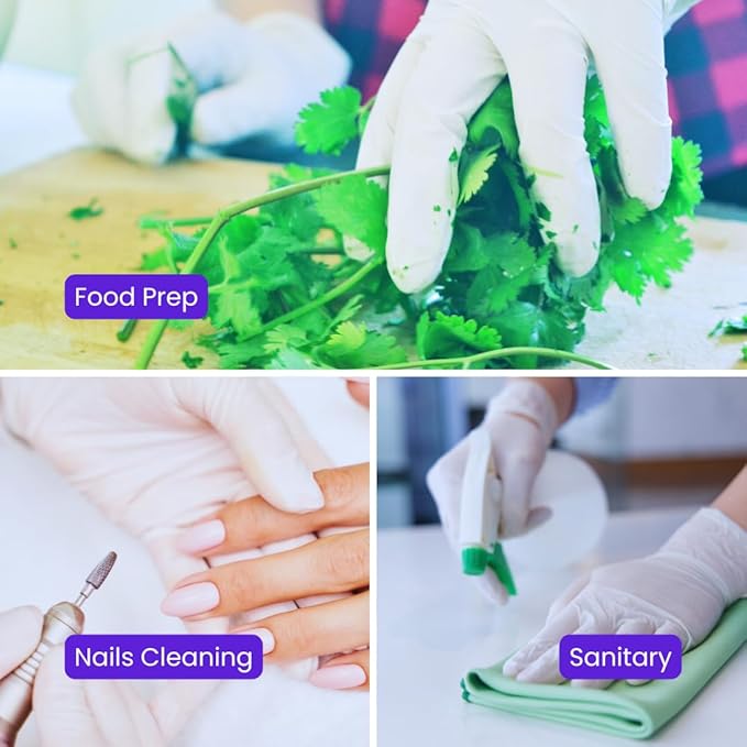 Shamrock 60600 series powder free latex gloves single