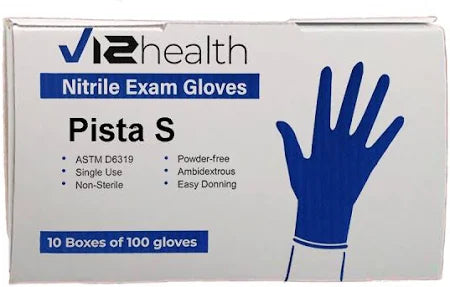 V12 Nitrile Exam Gloves Small