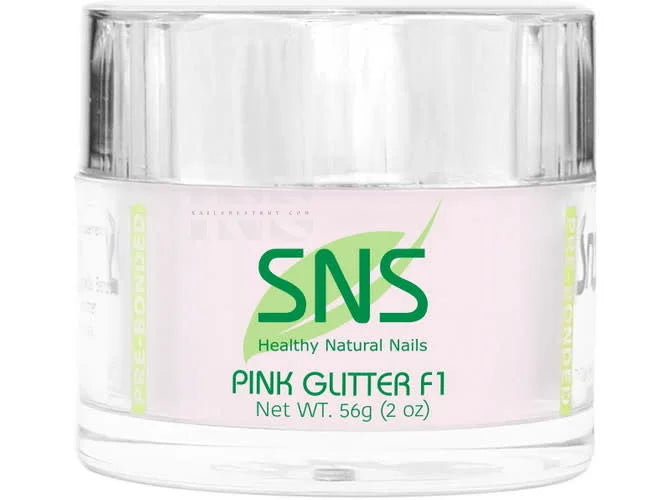 SNS Pink Glitter F1 2 oz - Nail Tools