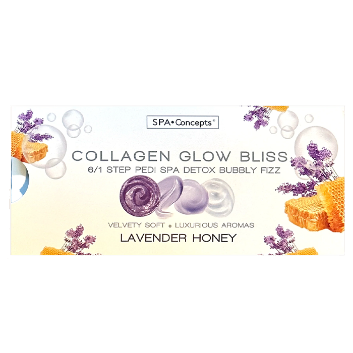 Spa concept collagen bubbly fizz 6 in 1 - single - lavender