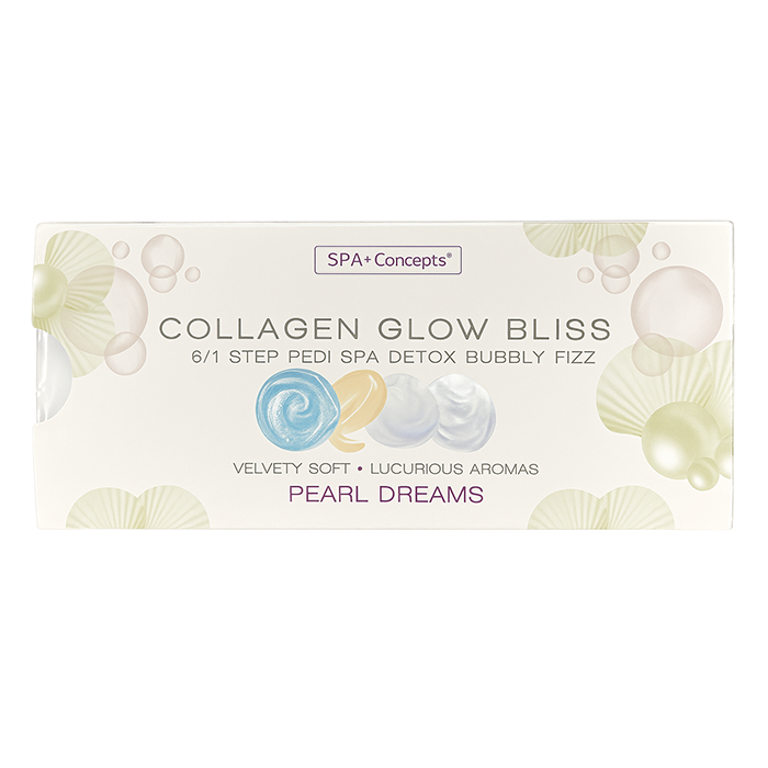 Spa concept collagen bubbly fizz 6 in 1 - single - pearl