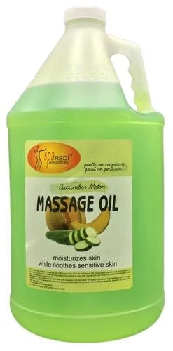 SPA REDI Massage Oil Cucumber Melon Gallon