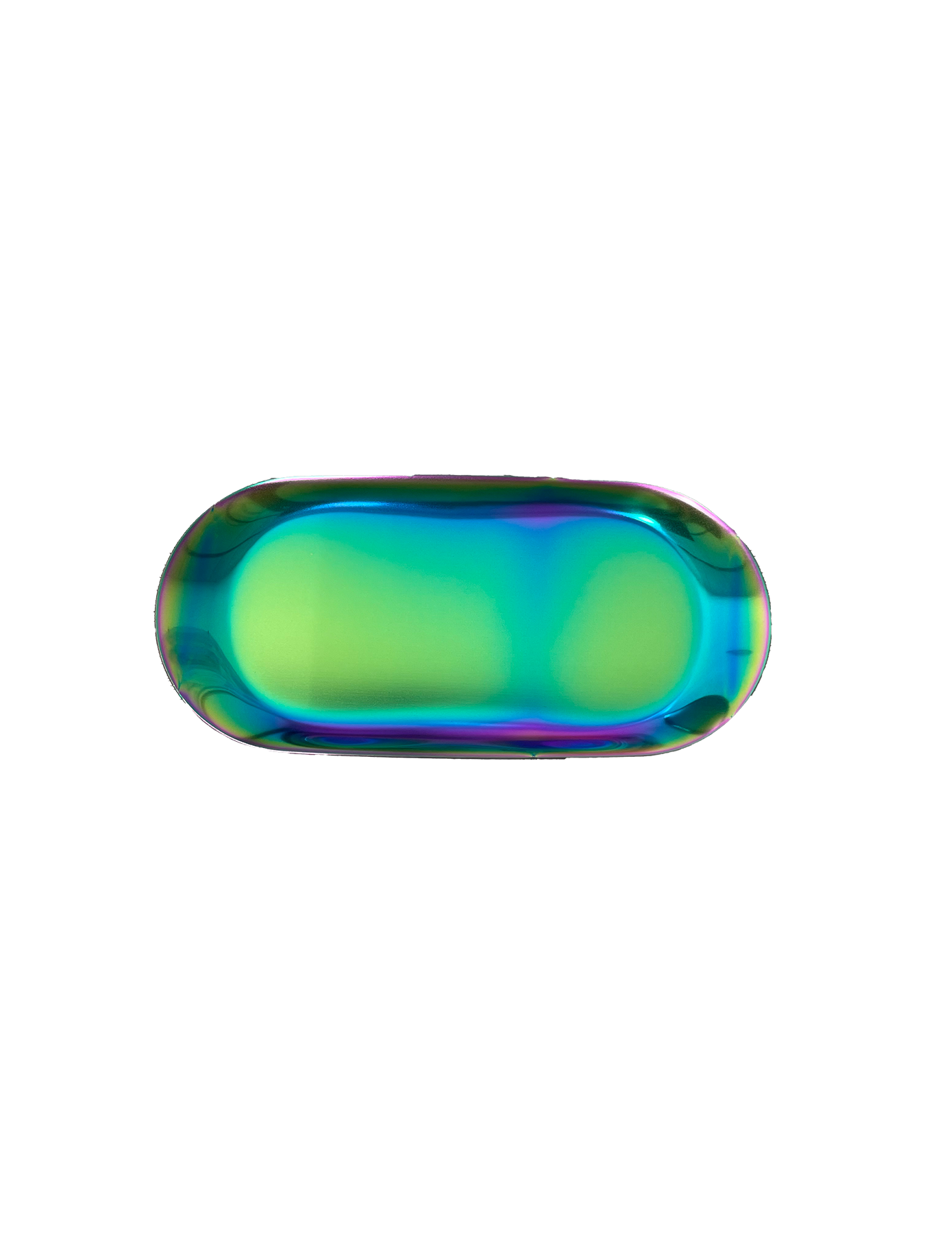 Stainless steel salon utility tray - rainbow - accessories