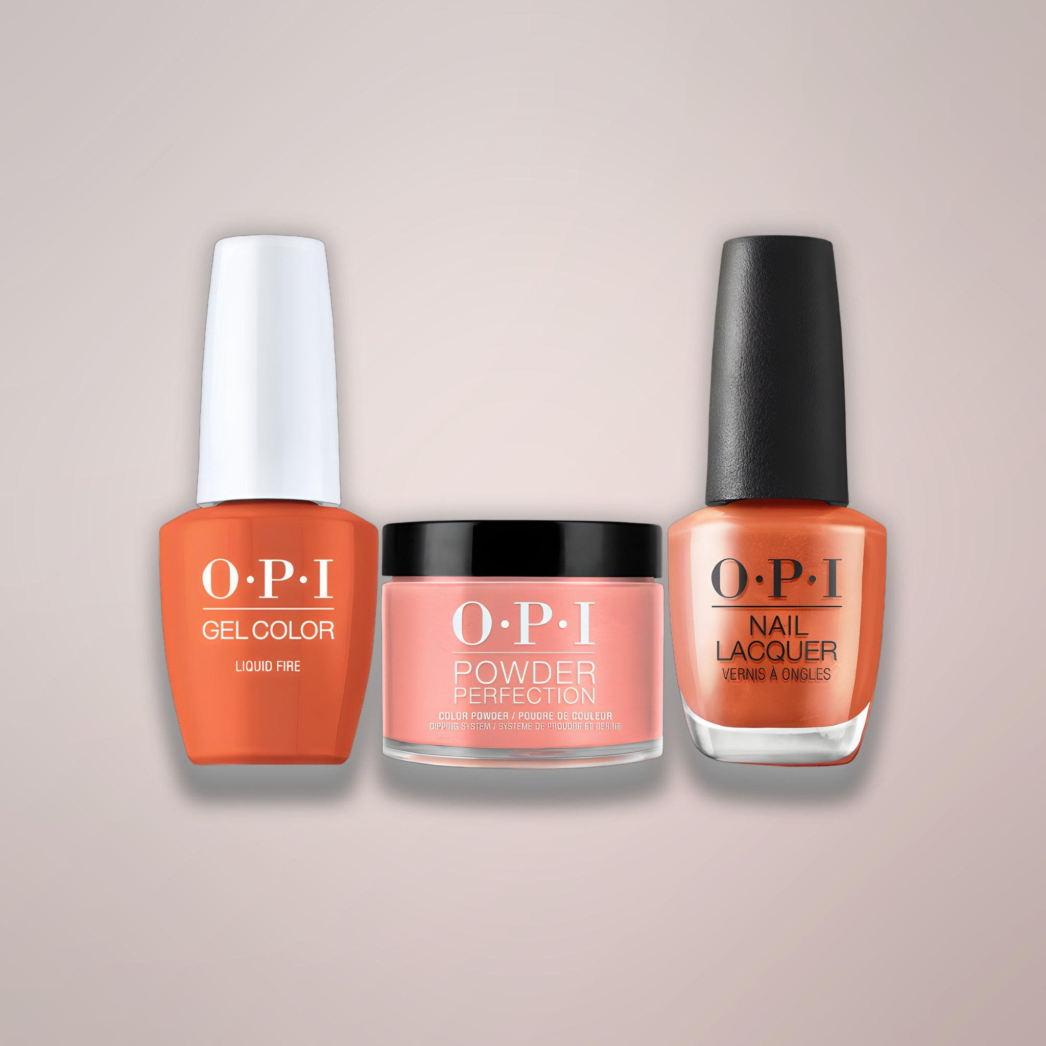 OPI Trio - Liquid Fire F020
