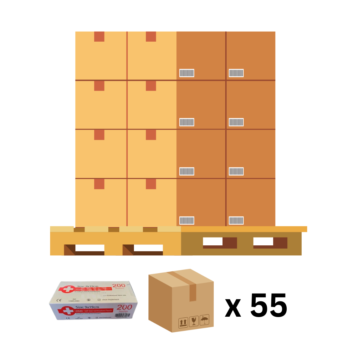 Sterilization pouch 3.5’’ x 7.5’’ (9x19cm) 4000/box