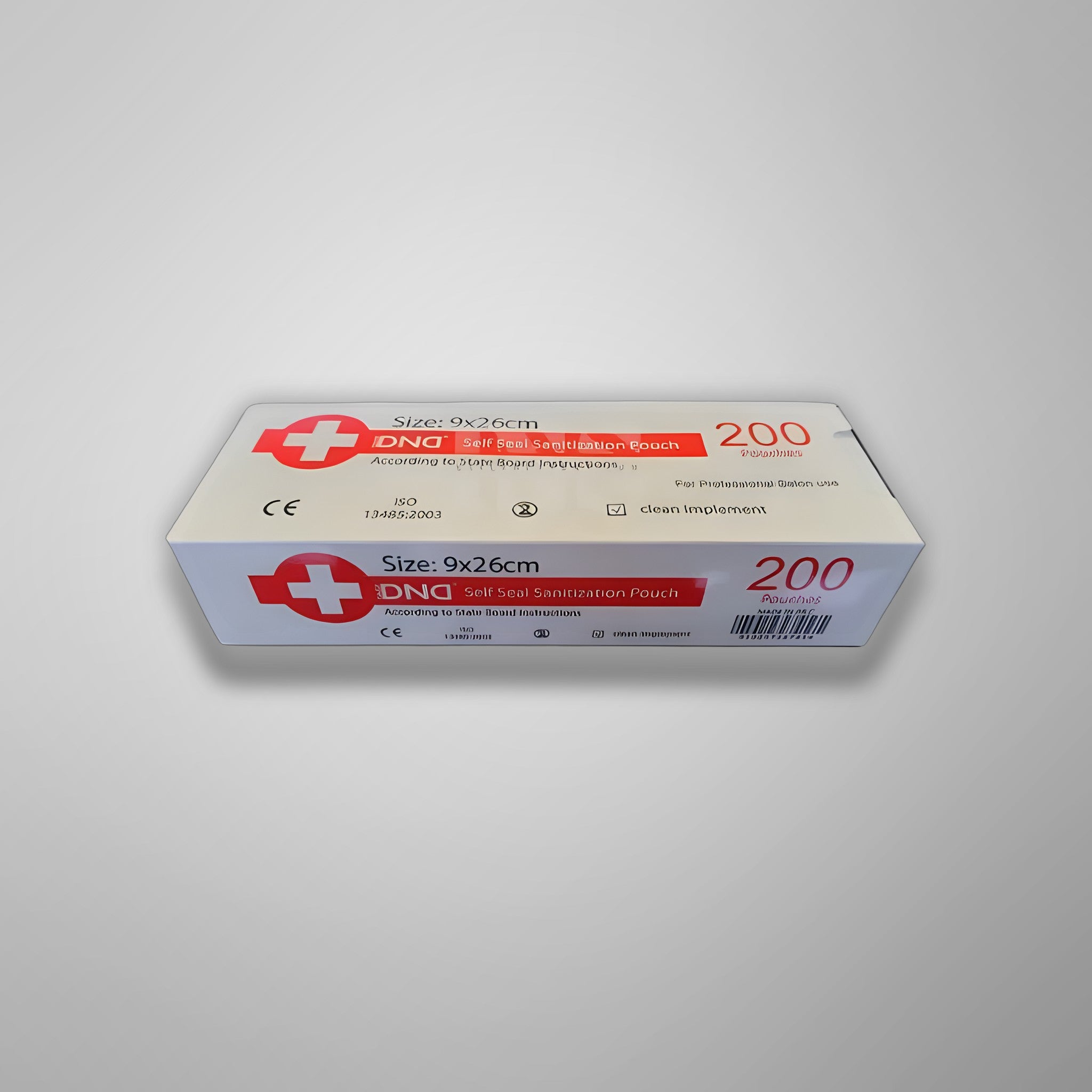 Sterilization Pouch 3.5'' x 10'' (9x26cm) 4000/Box