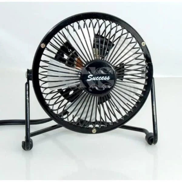 SUCCESS Black 5’’ Table Fan - Table Accessory