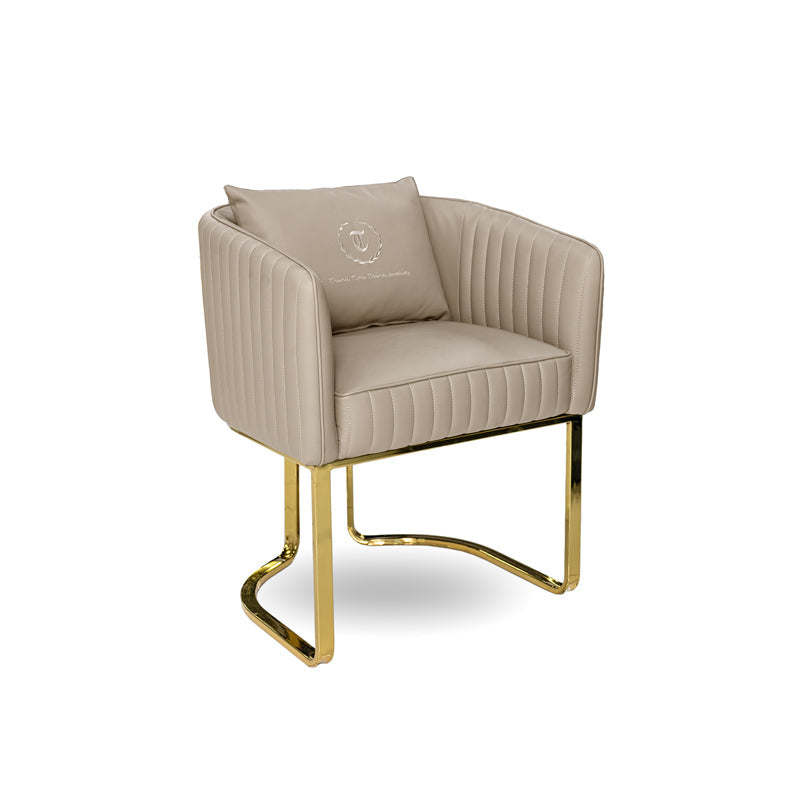 T-spa berwin customer chair - khaki