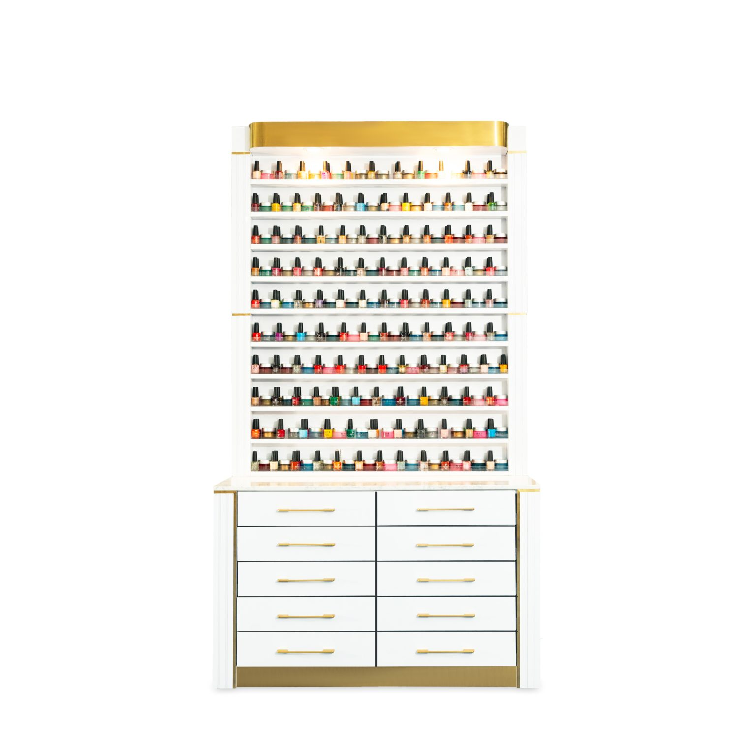 T-spa le cinq polish rack cabinet - furniture