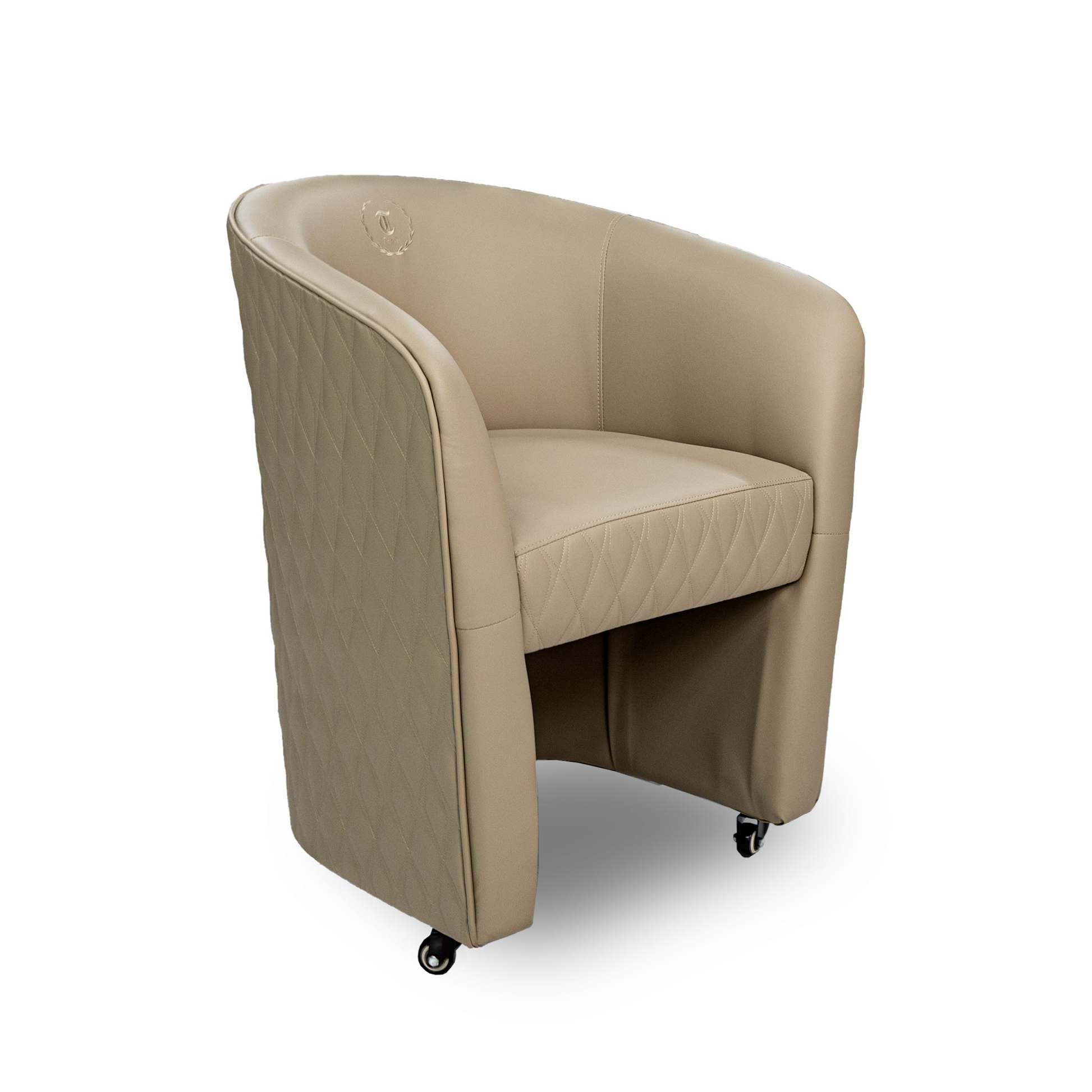 T-spa lee lounge customer chair - khaki