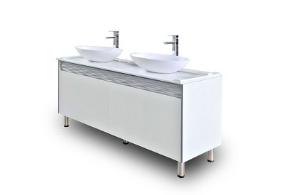 T-spa lux double sink - furniture
