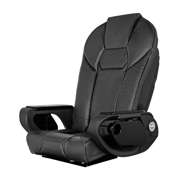 T-spa throne massage chair - black