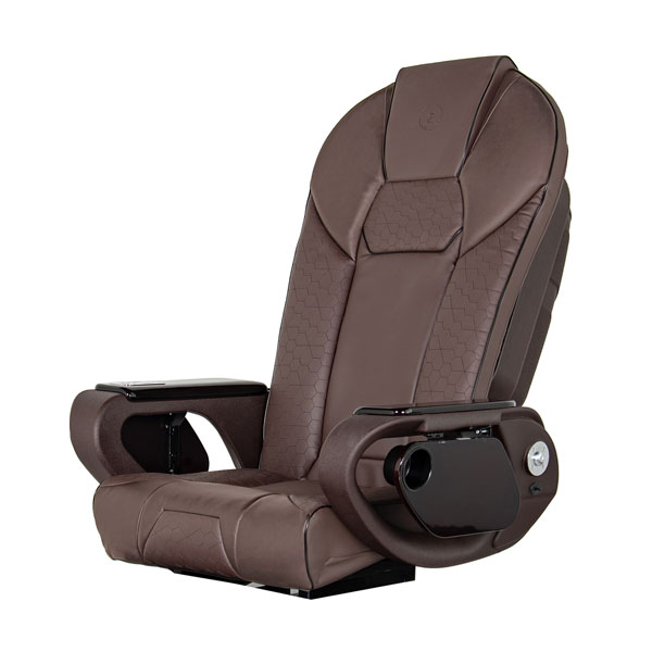 T-spa throne massage chair - chocolate