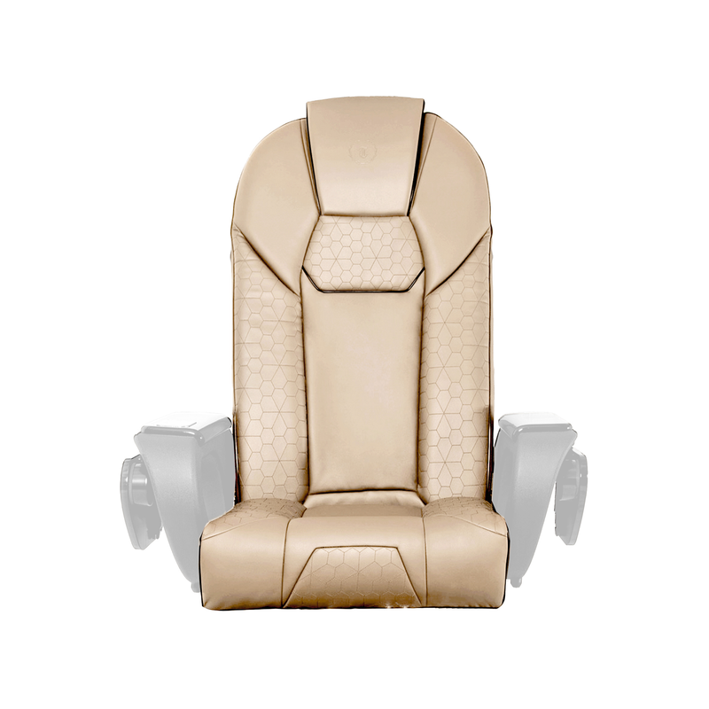 T-spa throne pad set - champagne