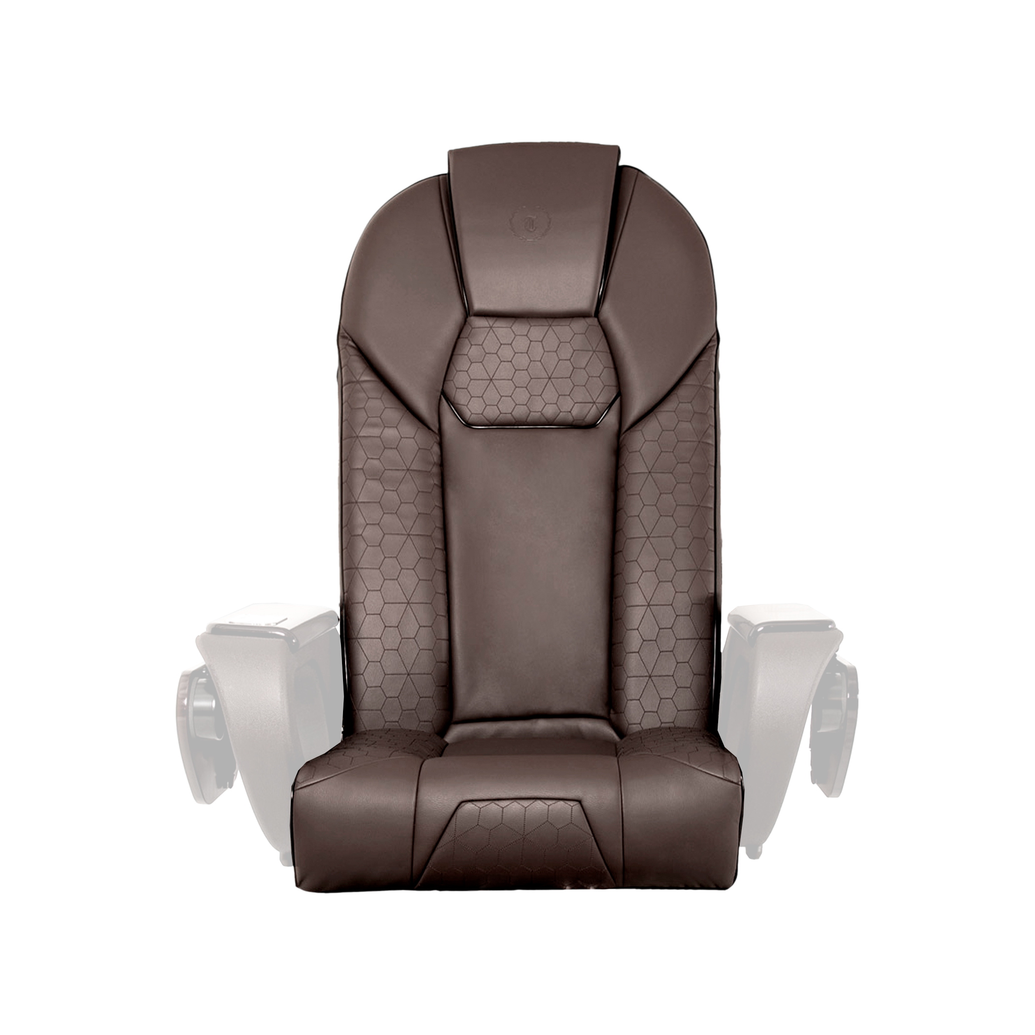 T-spa throne pad set - chocolate