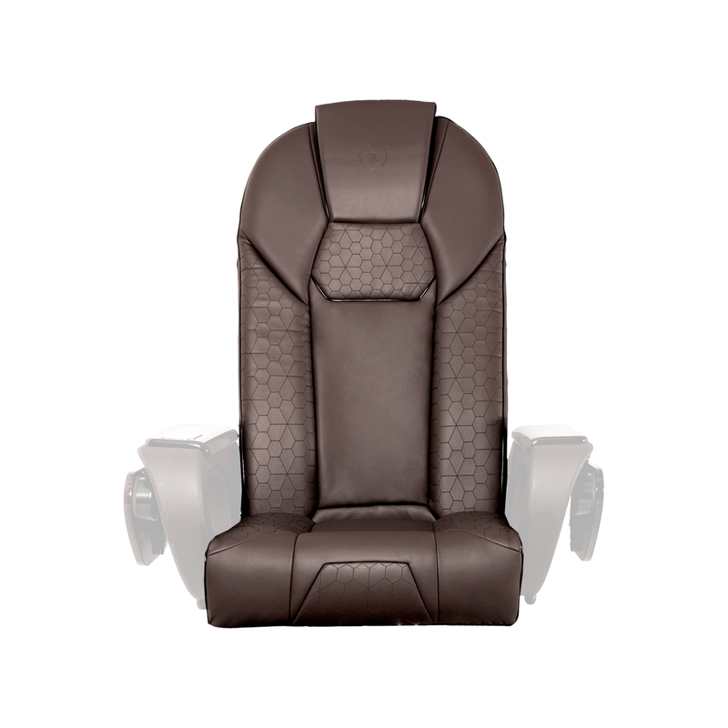 T-spa throne pad set - chocolate