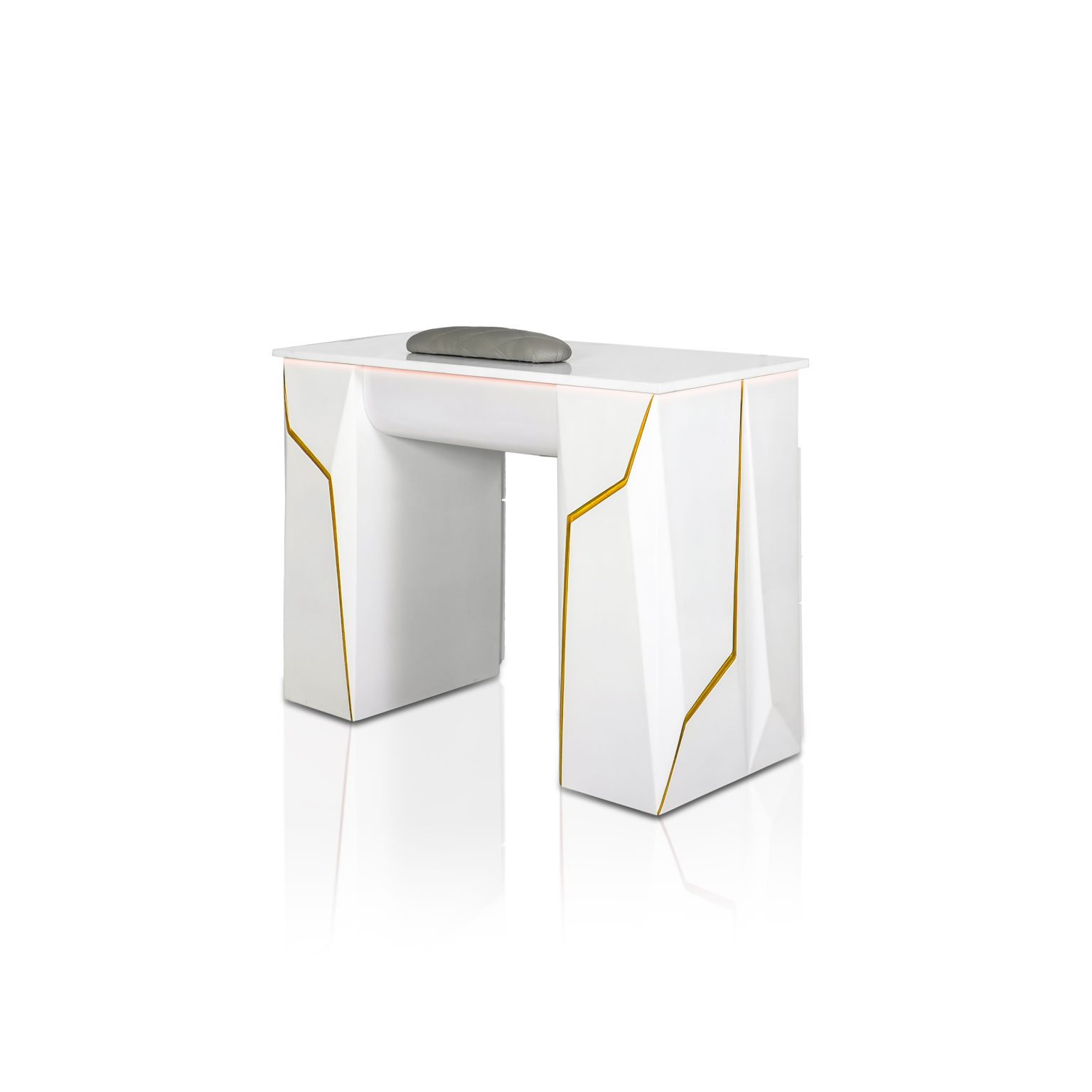 T-spa thunder single table - gold - furniture