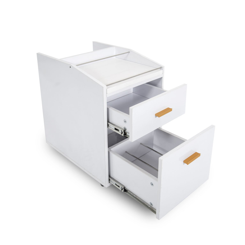 T-spa tiffany white pedicart