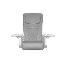 T-spa t-timeless pad set grey - furniture