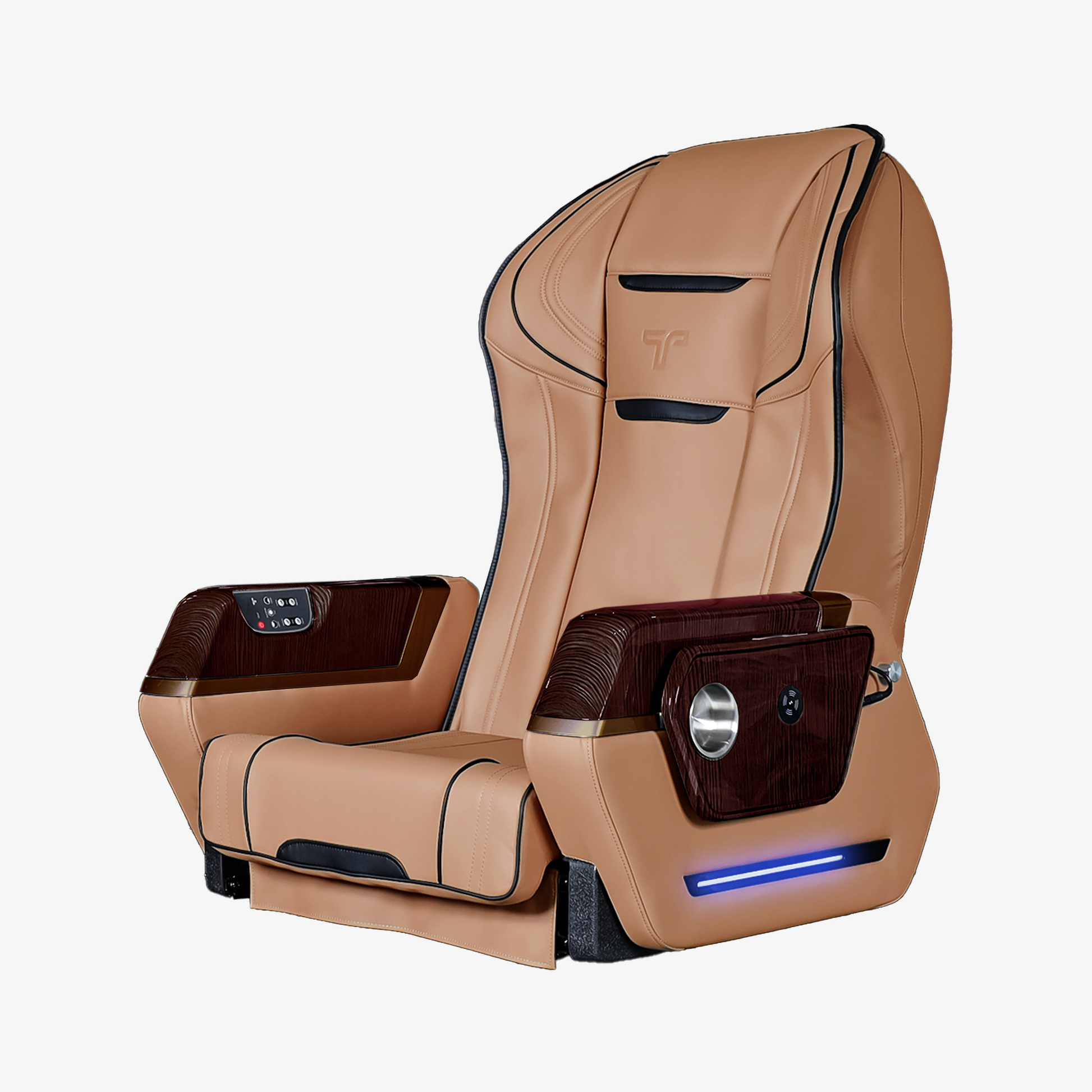 T-spa trident massage chair - mocha