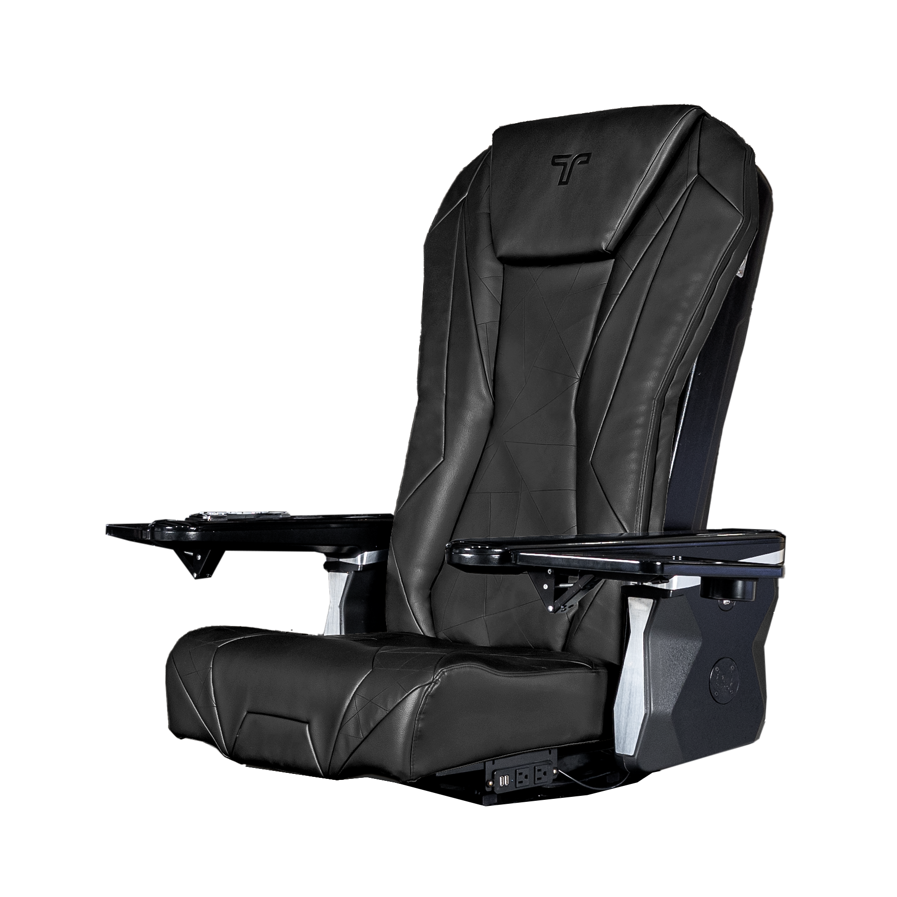 T-spa triumph massage chair - black