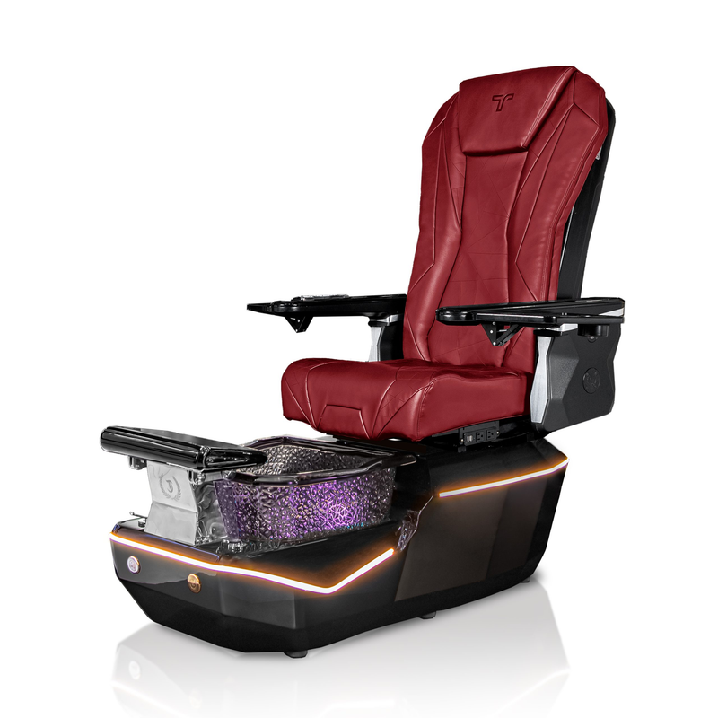 T-spa wyatt (triumph) black base - burgundy