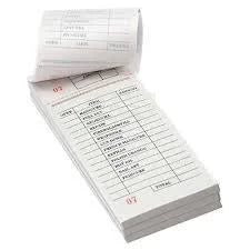 Ticket Book 10/Pk - Paper