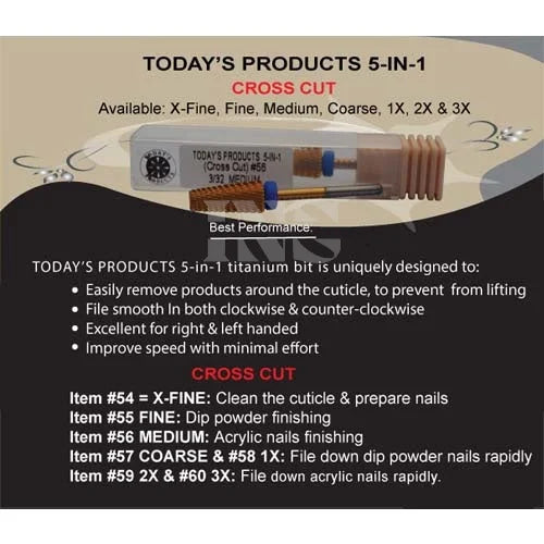 TODAY’S Carbide 5 In 1 - Fine 3/32 Barrel - Carbide Drill