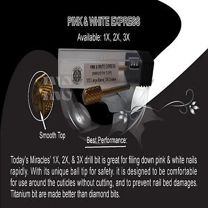 TODAY'S Carbide Express - 2X Coarse Smooth Top 1/8 Large Barrel