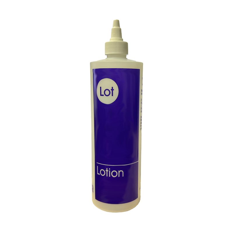 Tolco empty plastic bottle 16oz w/ cap - lotion
