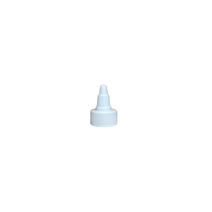 Tolco white twist open & close cap - bottle cap