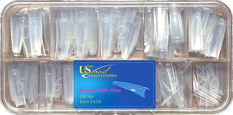 USN Tips Coffin Clear Box