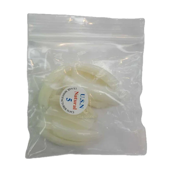 Usn tips natural ii 10/pack - nail tipss