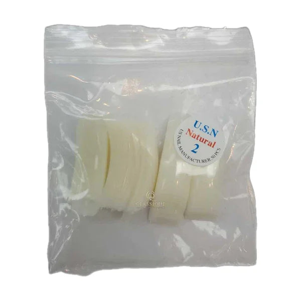 Usn tips natural ii 10/pack - nail tipss