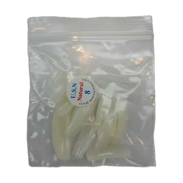 Usn tips natural ii 10/pack - nail tipss