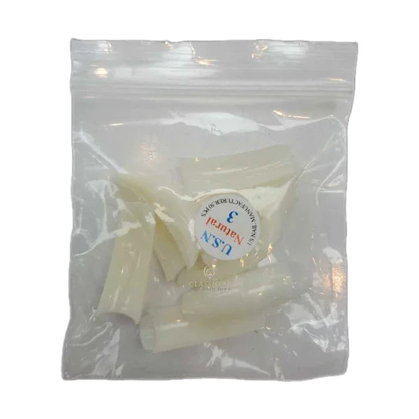 Usn tips natural ii 10/pack - nail tipss