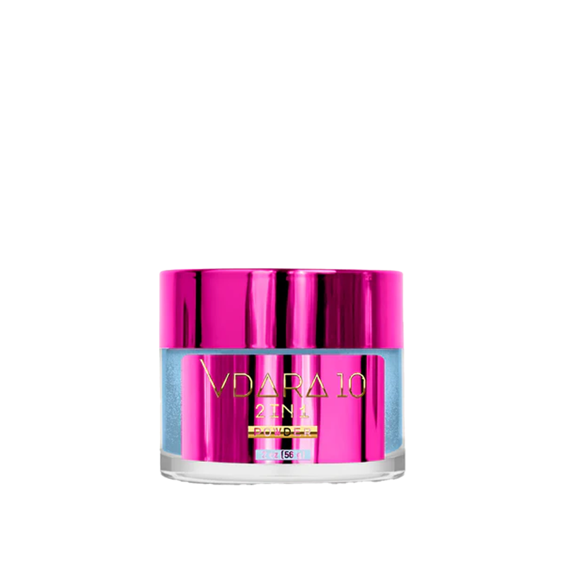 Vdara 2 in 1 powder 061 whispering aqua - dip polish