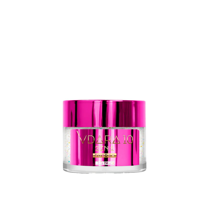 Vdara 2 in 1 powder 110 sparkling frost - dip polish