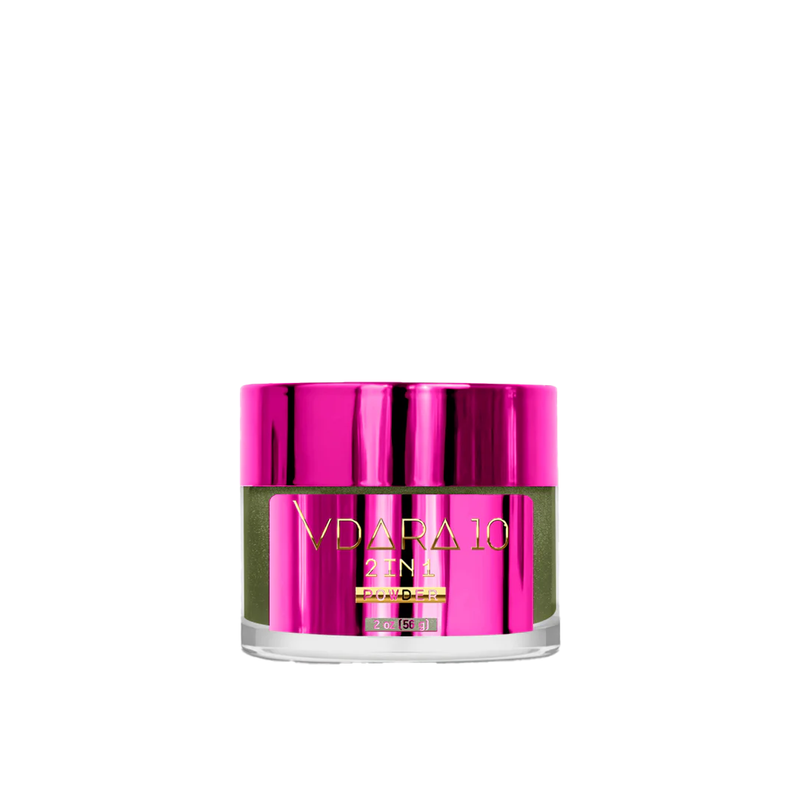 Vdara 2 in 1 powder 144 enchanted emerald - dip polish