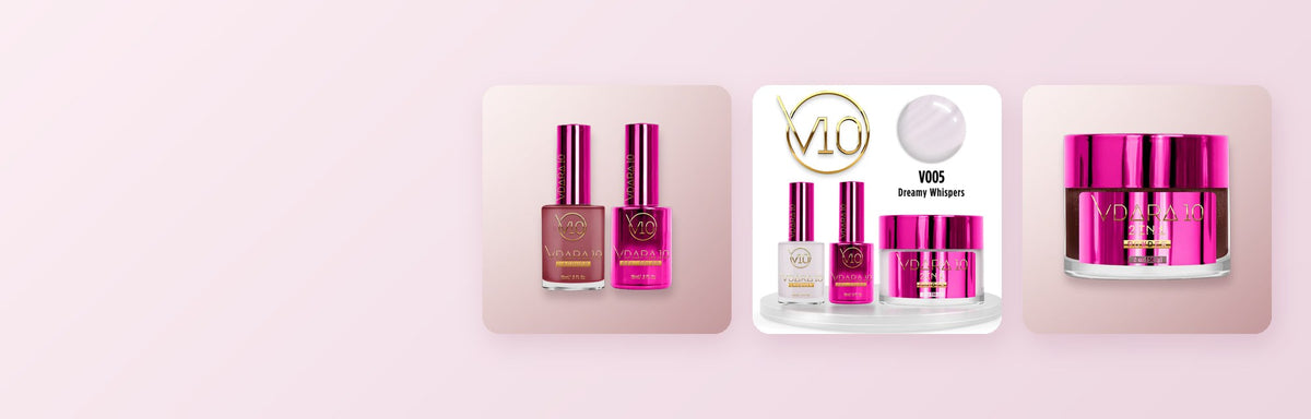 VDARA duo, trio and dip powder: trade old polish for VDARA credit