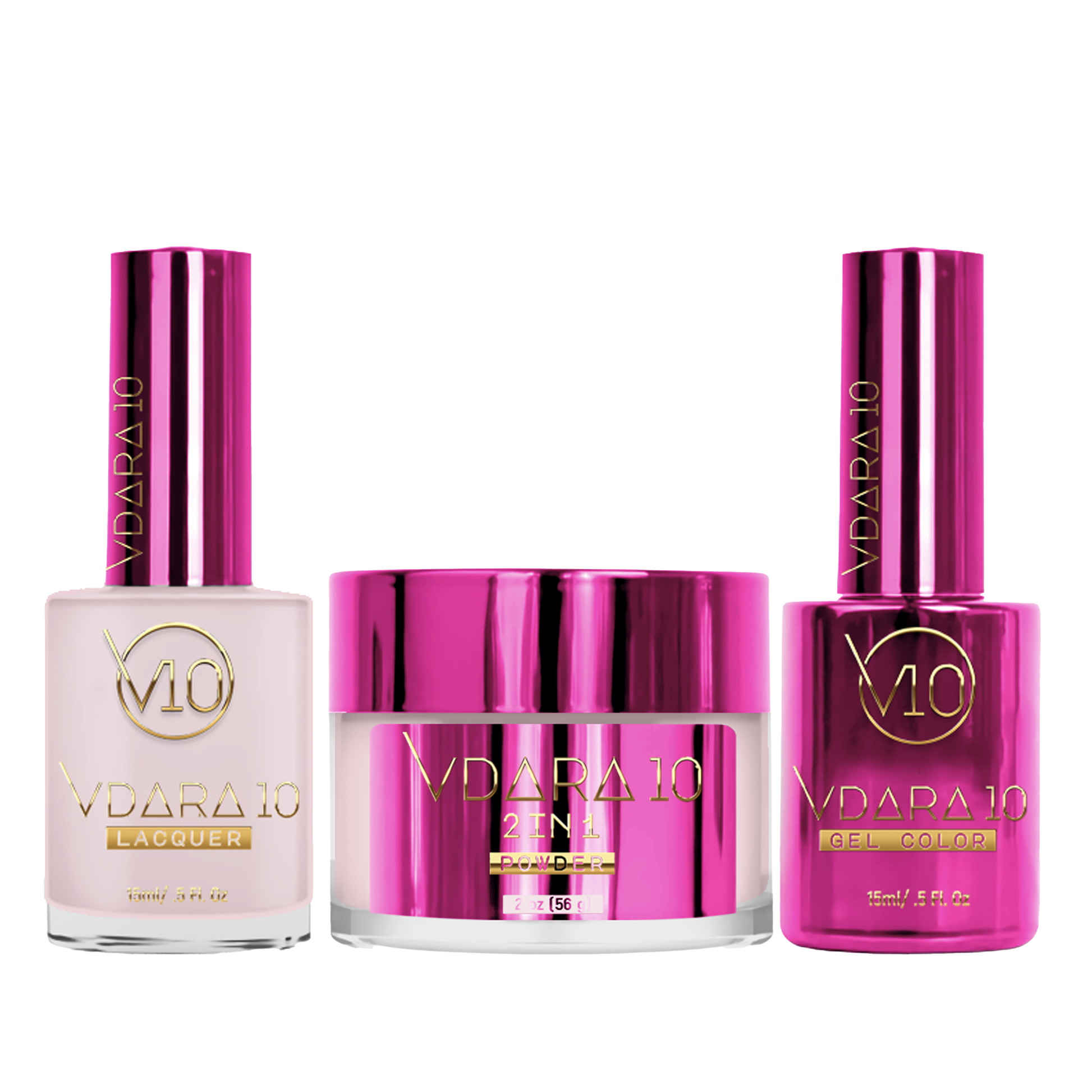 Vdara trio 008 delicate veil - nail trio