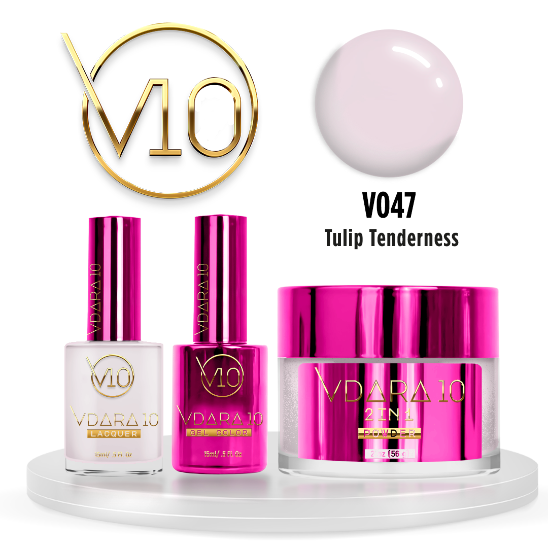 Vdara trio 047 tulip tenderness - nail trio