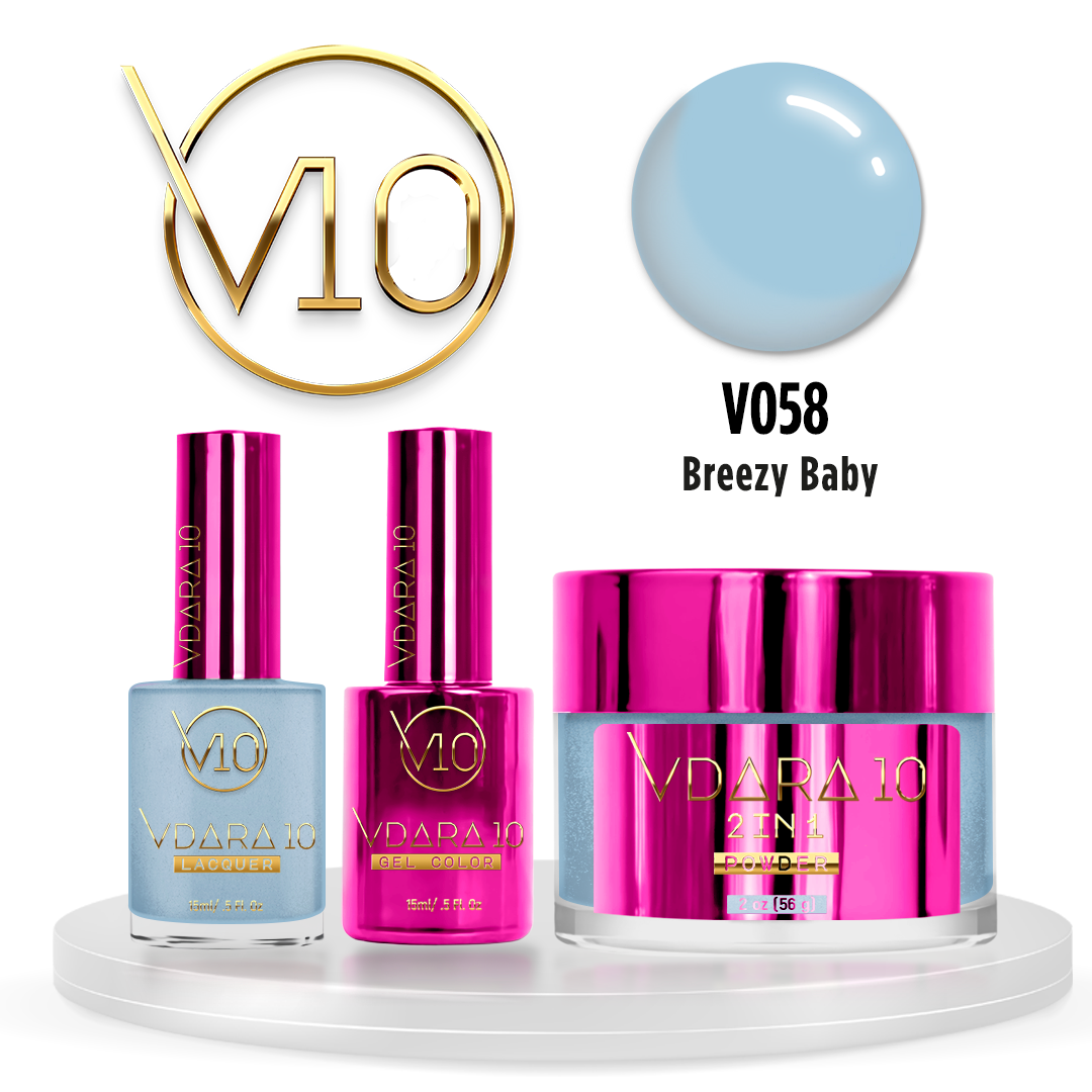 Vdara trio 058 breezy baby - nail trio