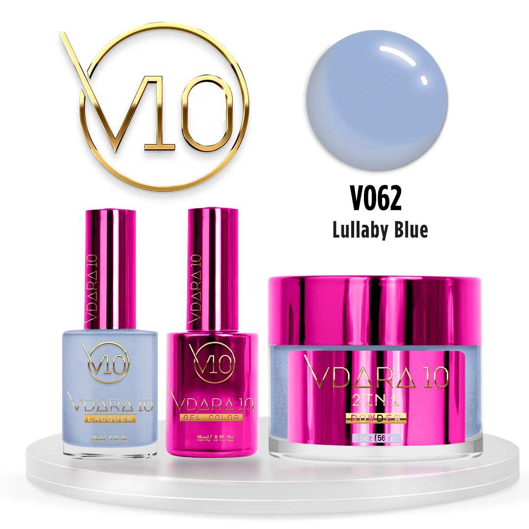 Vdara trio 062 lullaby blue - nail trio