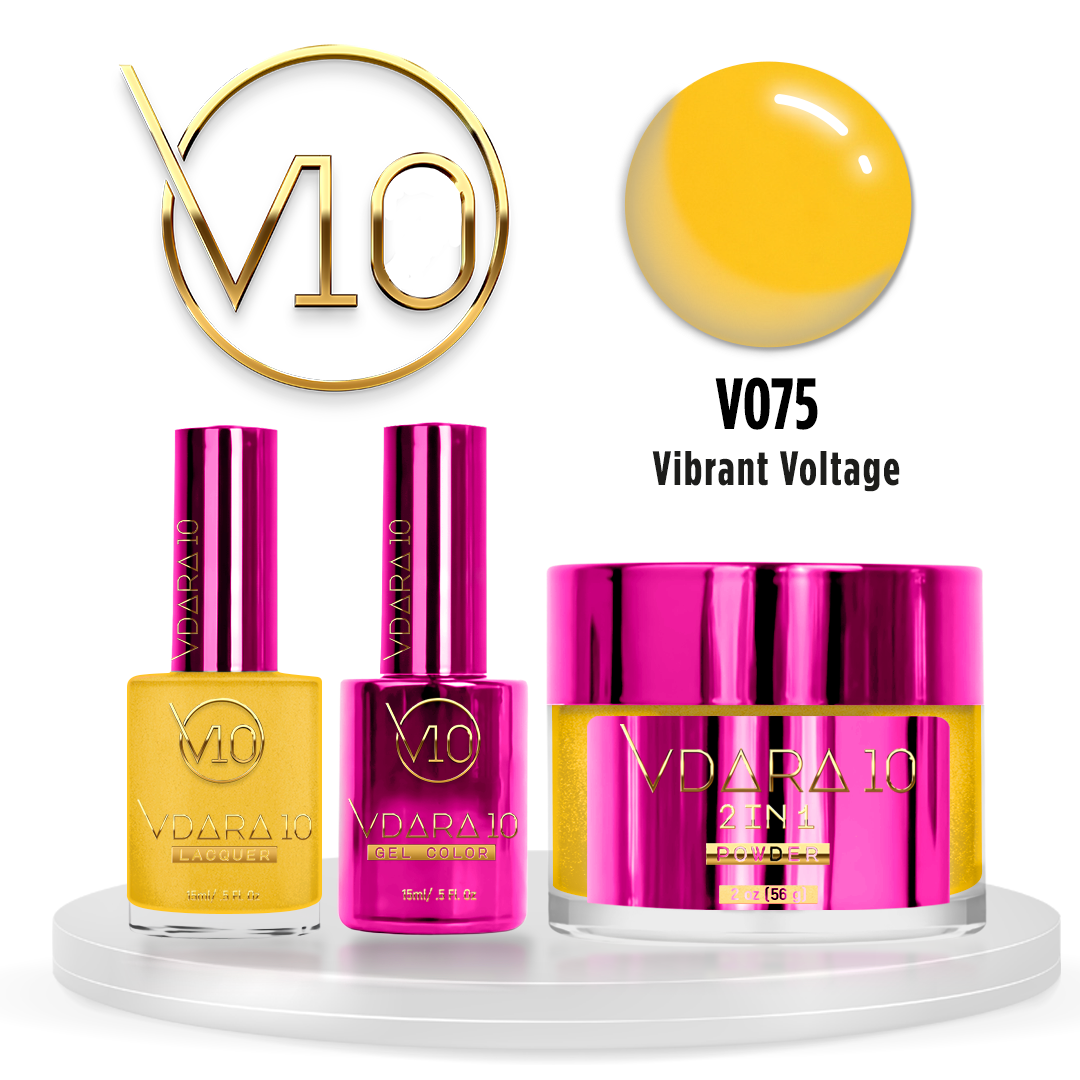 Vdara trio 075 vibrant voltage - nail trio